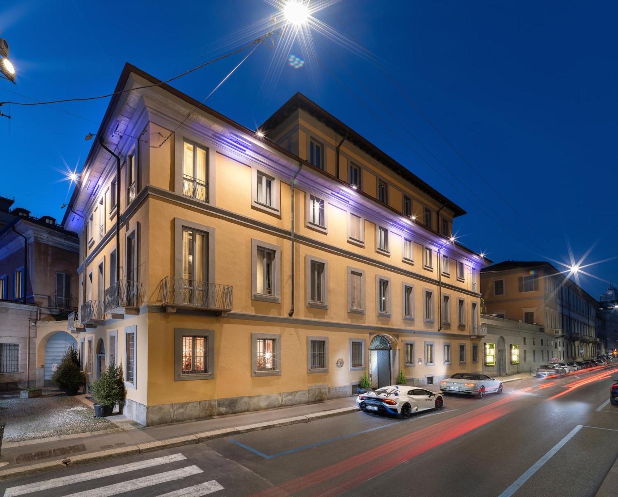 The Plein Hotel - Small Luxury Hotels Of The World Milano Exteriör bild